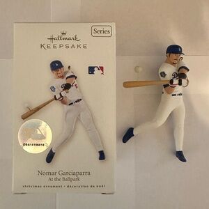Hallmark Keepsake MLB Dodgers Nomar Garciaparra Ornament